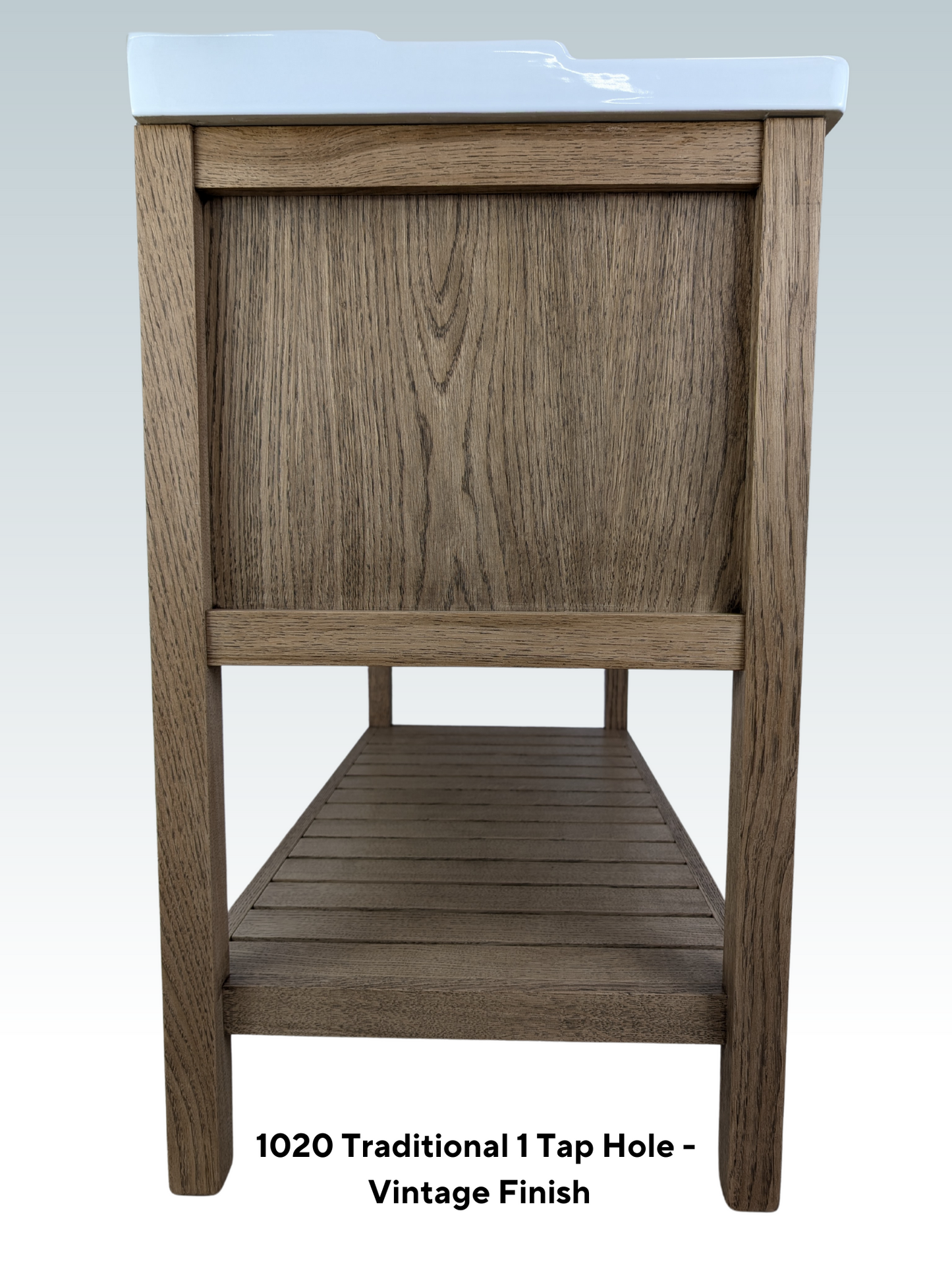 Adelaide Oak Bathroom Vanity Unit