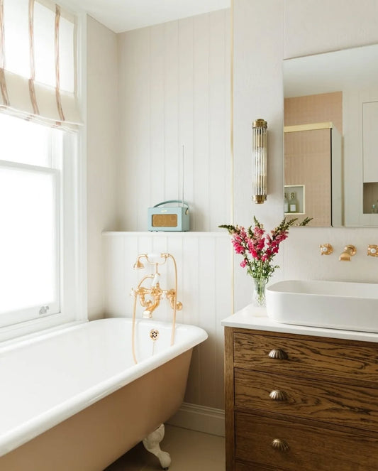 Hanover Oak Bathroom Vanity Unit