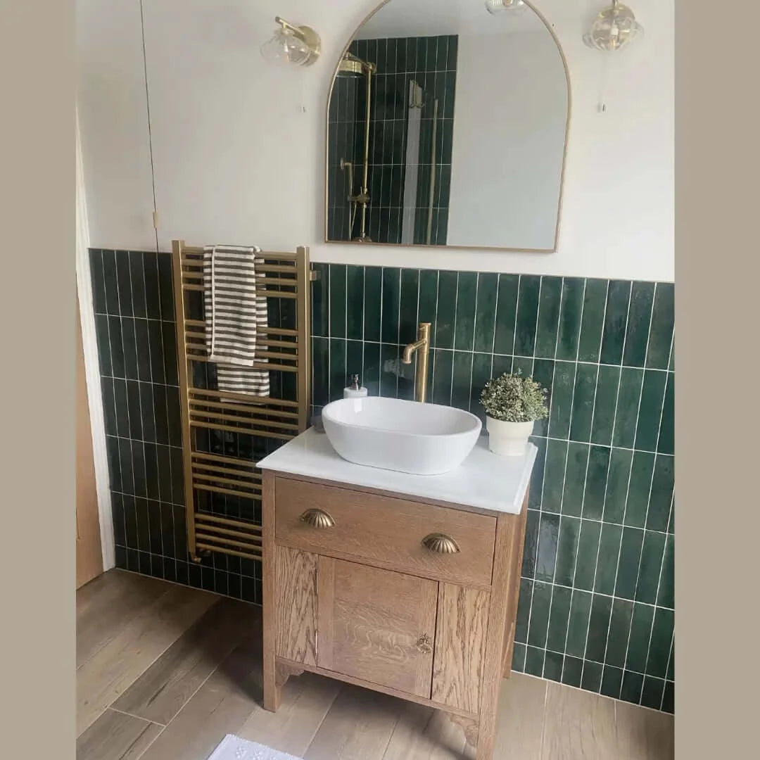 Montpelier Oak Bathroom Vanity Unit