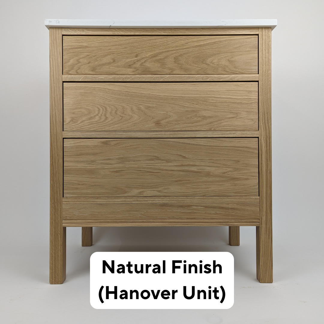 Westbourne Oak Bathroom Vanity Unit