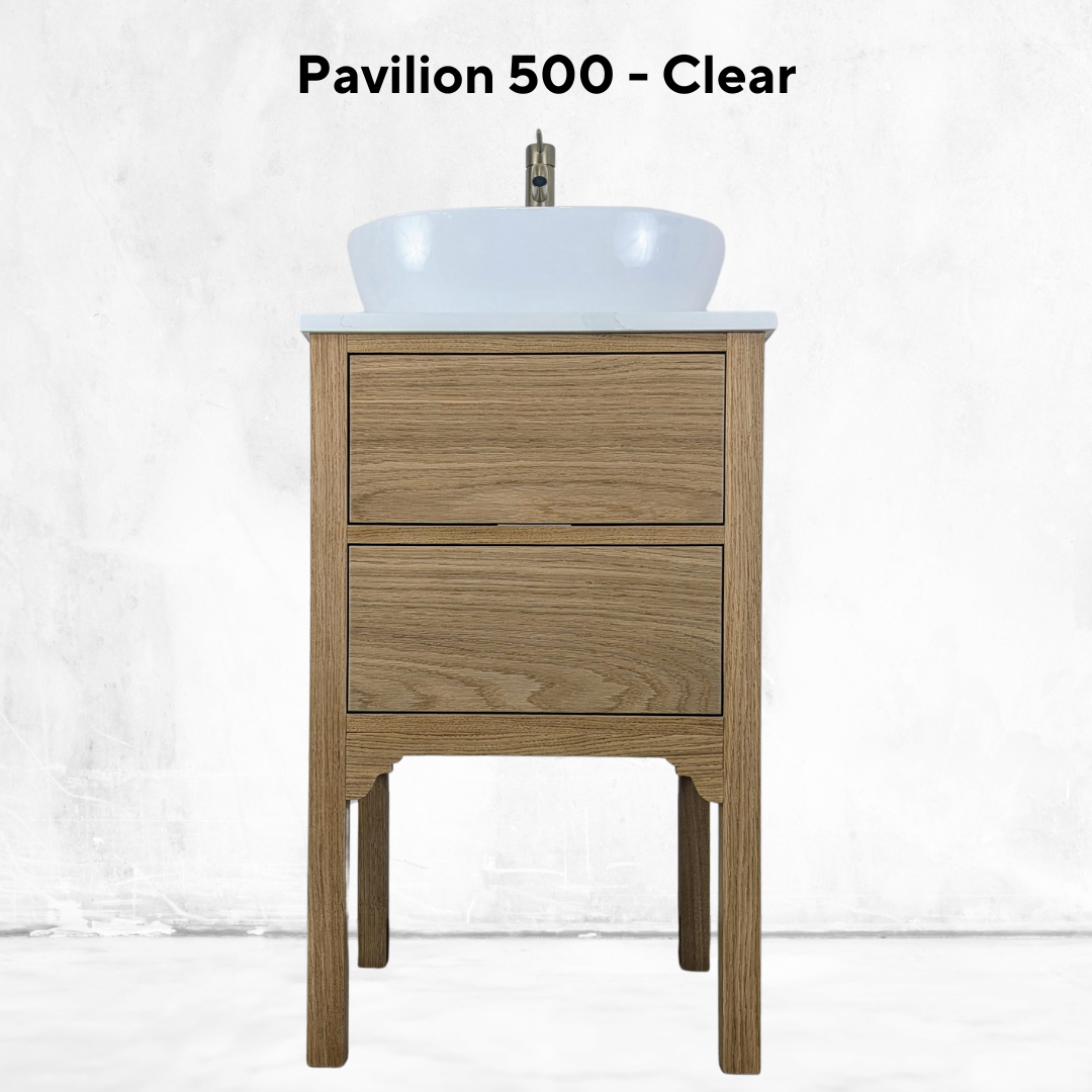 Pavilion Oak Bathroom Vanity Unit