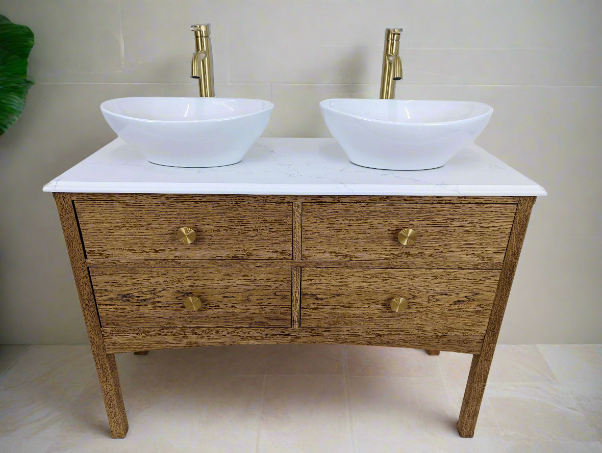 Walsingham Oak Bathroom Vanity Unit