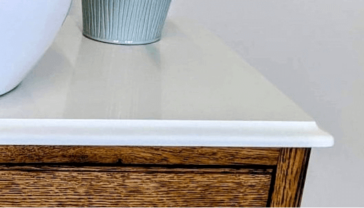 Add on Ogee edge profile 20mm Quartz - 500mm to 799mm Units