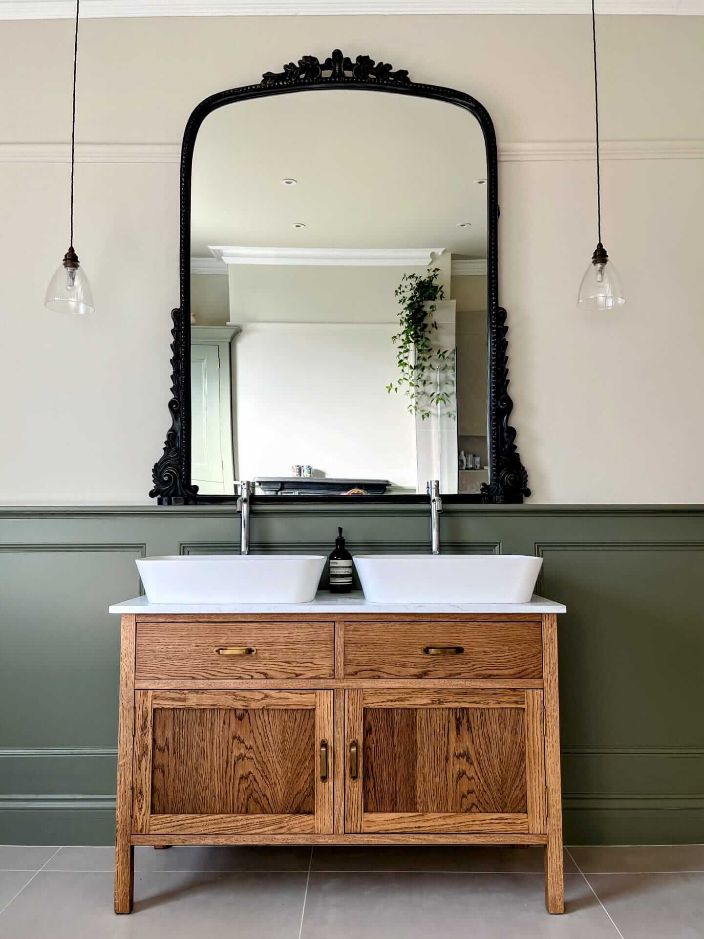 Palmeira Oak Vanity Unit