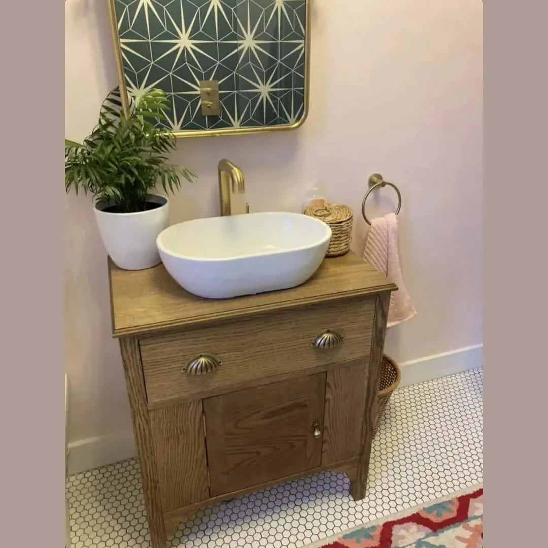 Montpelier Oak Bathroom Vanity Unit