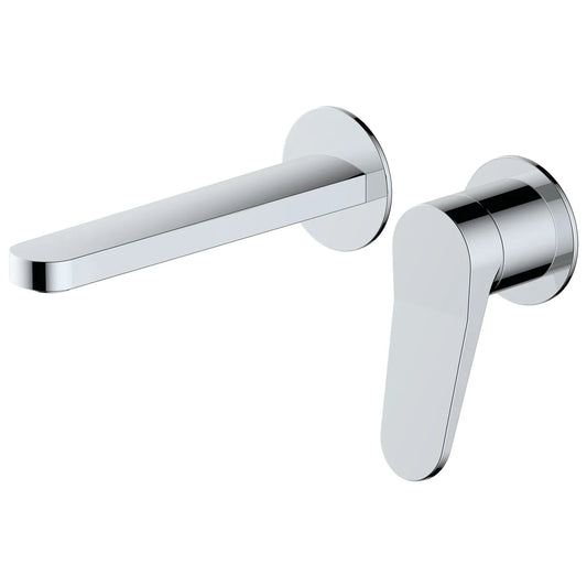 RAK Petit Round Wall Basin Mixer Chrome