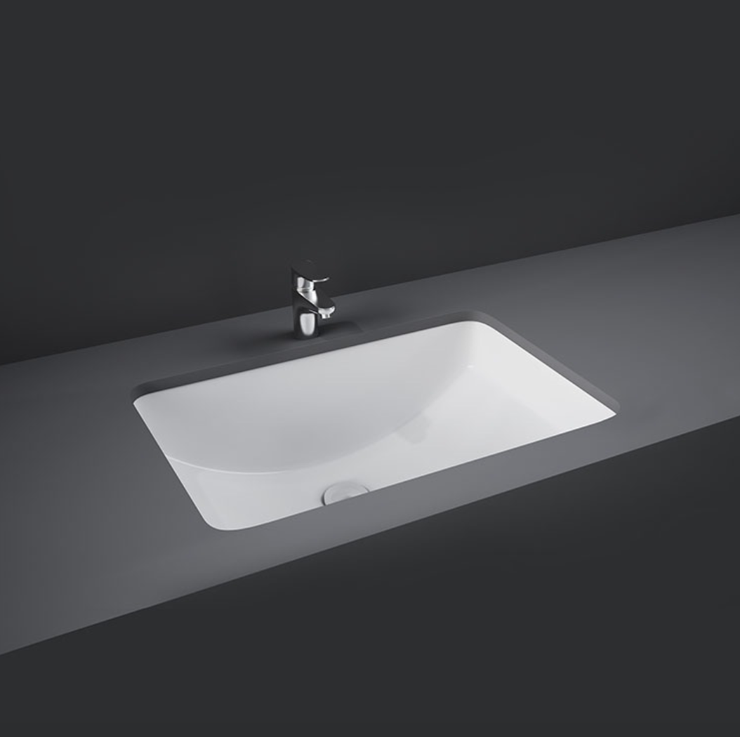 RAK Cleo Rectangular 515x365mm Undermount Basin