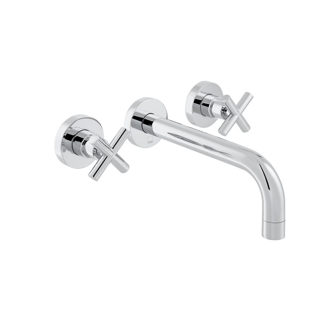 VADO Elements Wall Mounted Basin Mixer 200mm Spout - Chrome
