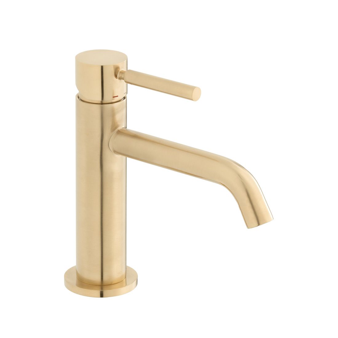 VADO Origins Slimline Mono Basin Mixer - Brushed Gold