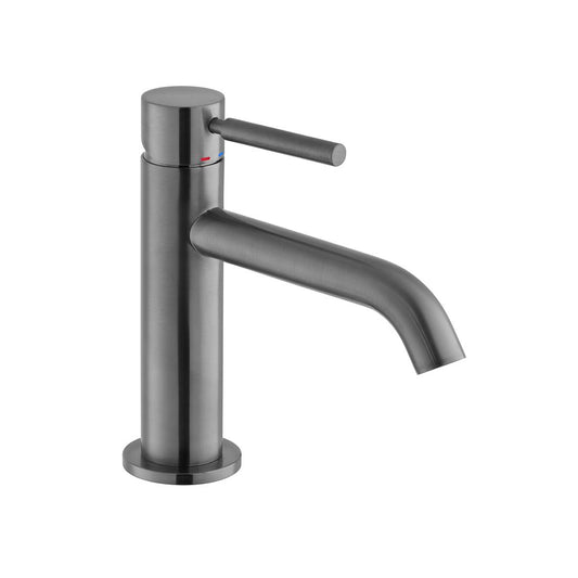 VADO Origins Slimline Mono Basin Mixer - Brushed Gunmetal