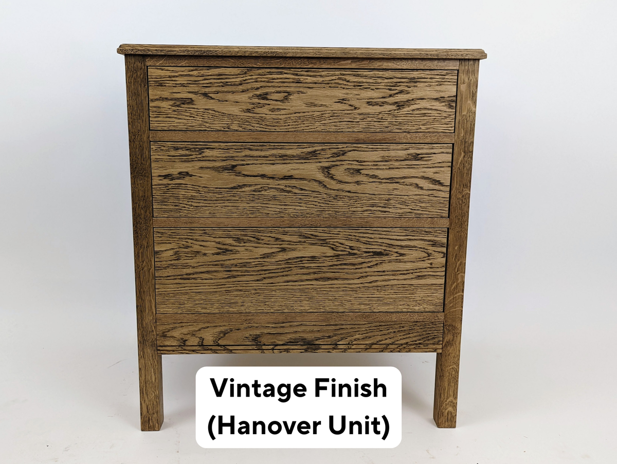 Adelaide Oak Bathroom Vanity Unit With Counter Mounted Basin