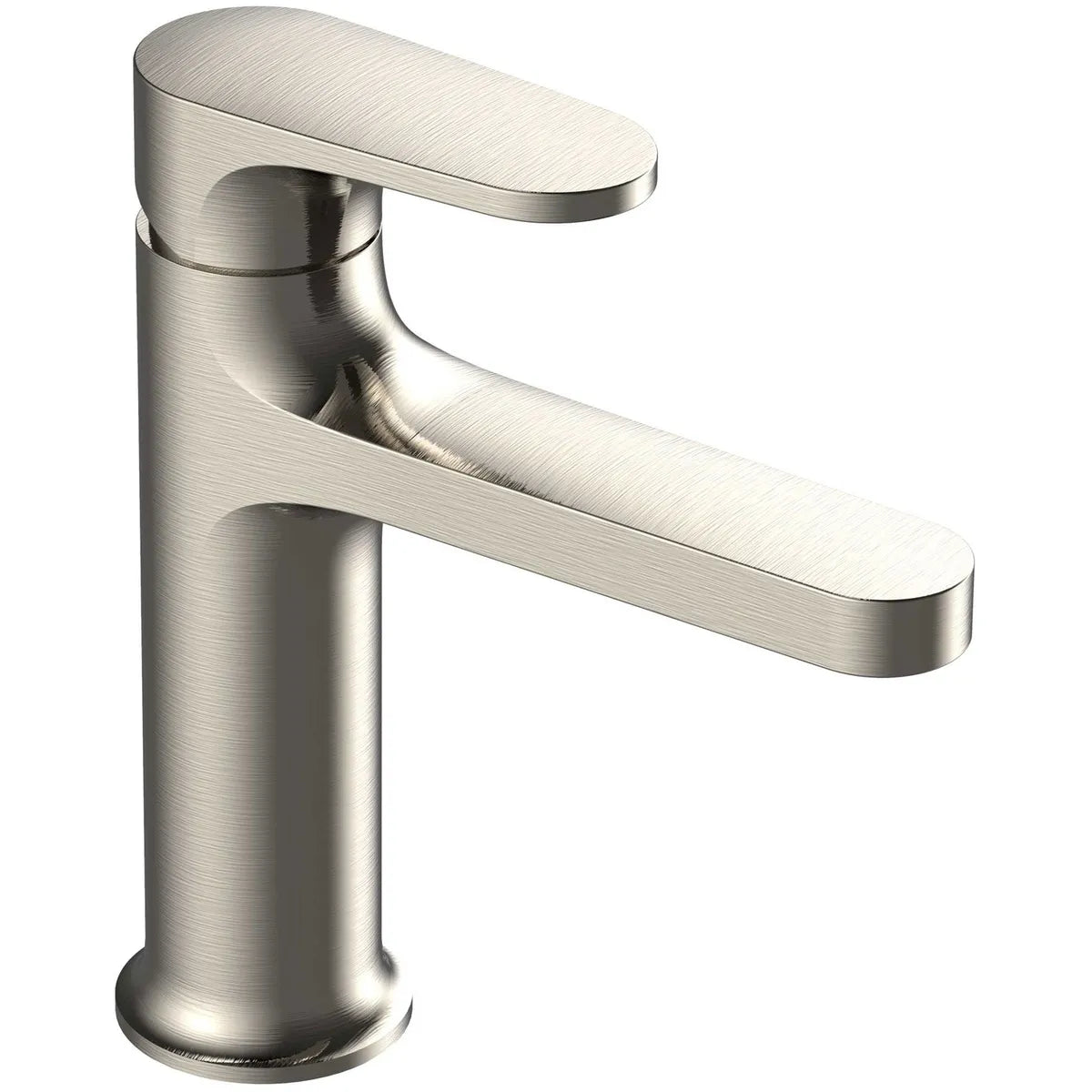 RAK Portofino Standard Basin Mixer in Brushed Nickel