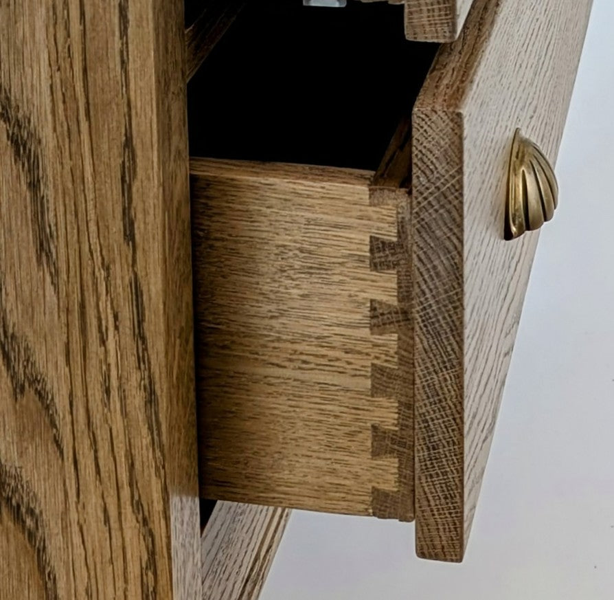 Hanover Oak Bathroom Vanity Unit