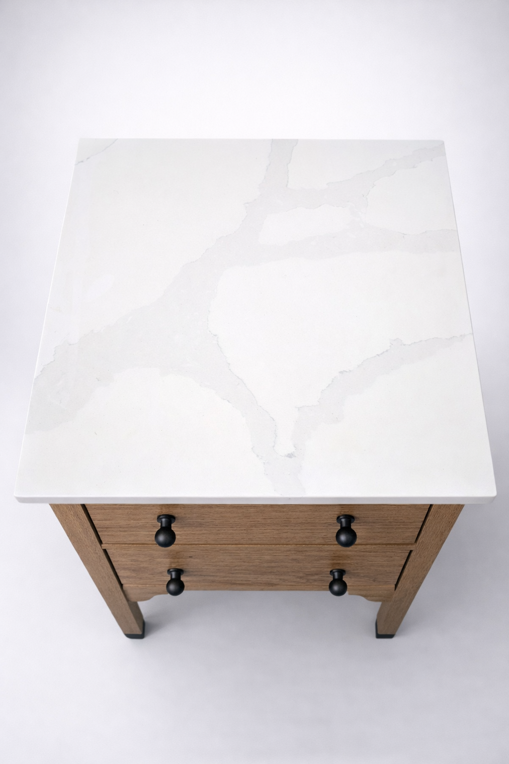 500mm Pavilion Oak Bathroom Vanity Unit
