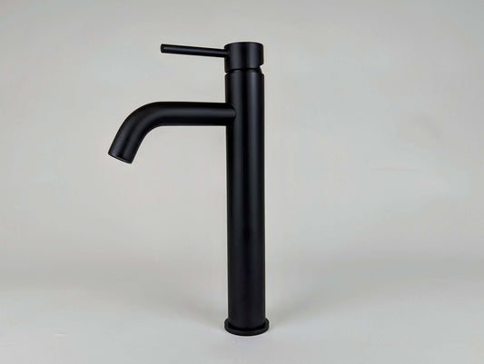 Furnewal Tall Black Basin Mixer
