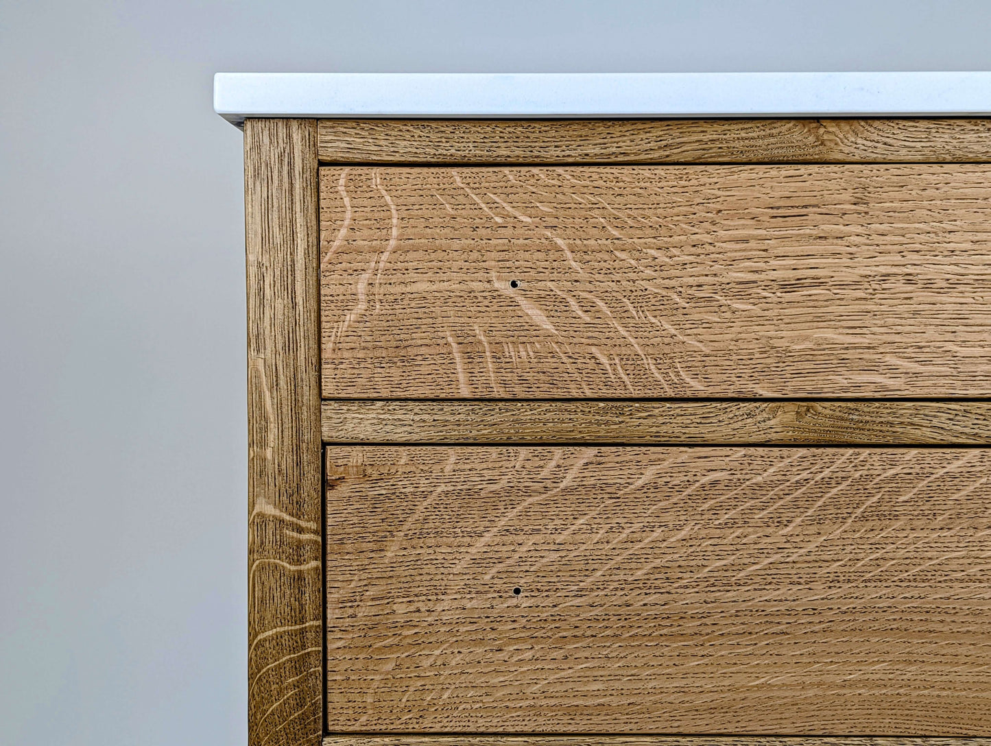 Vintage Inspired Solid Oak Bathroom Vanity Unit