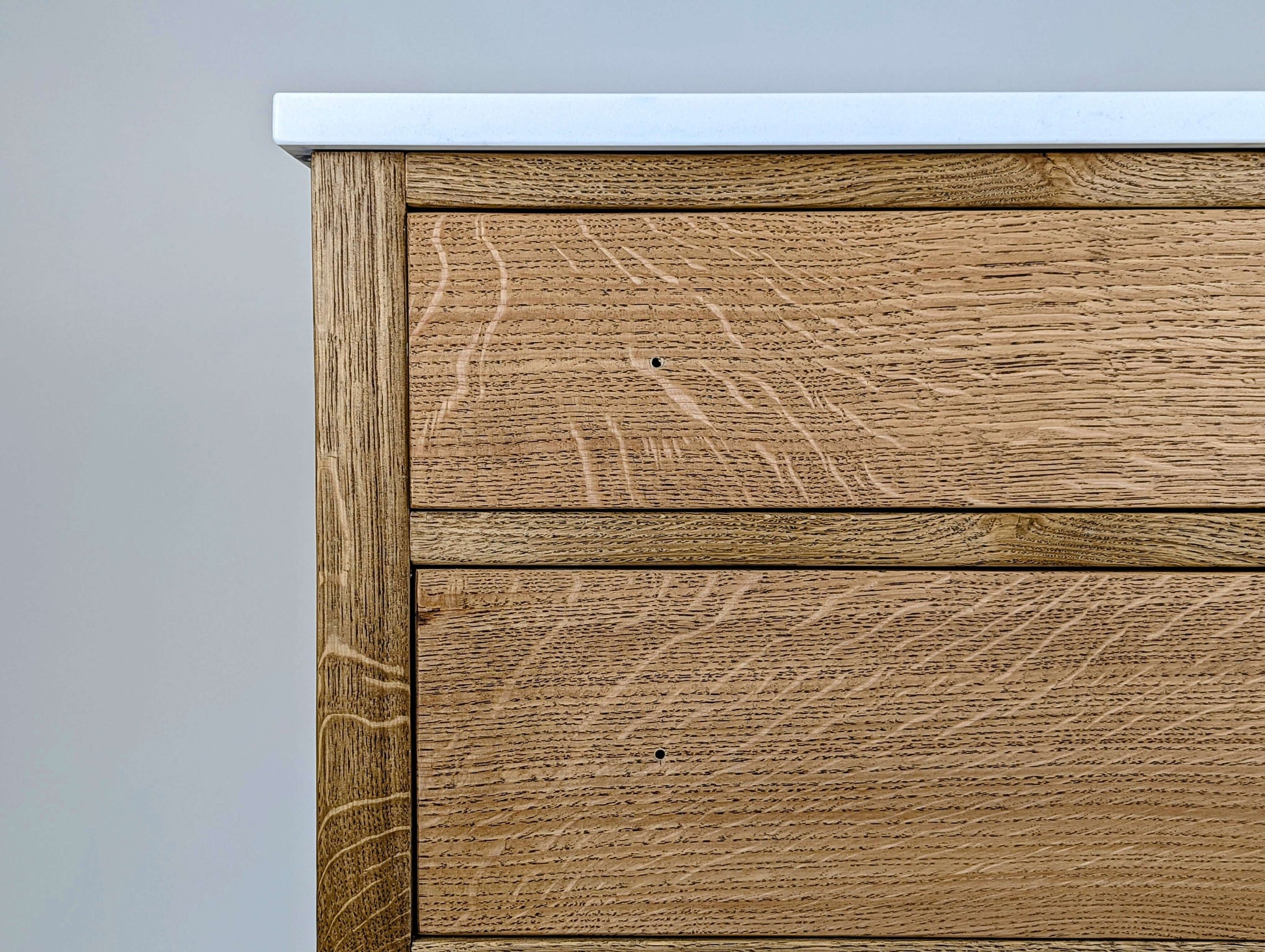 Vintage Inspired Solid Oak Bathroom Vanity Unit