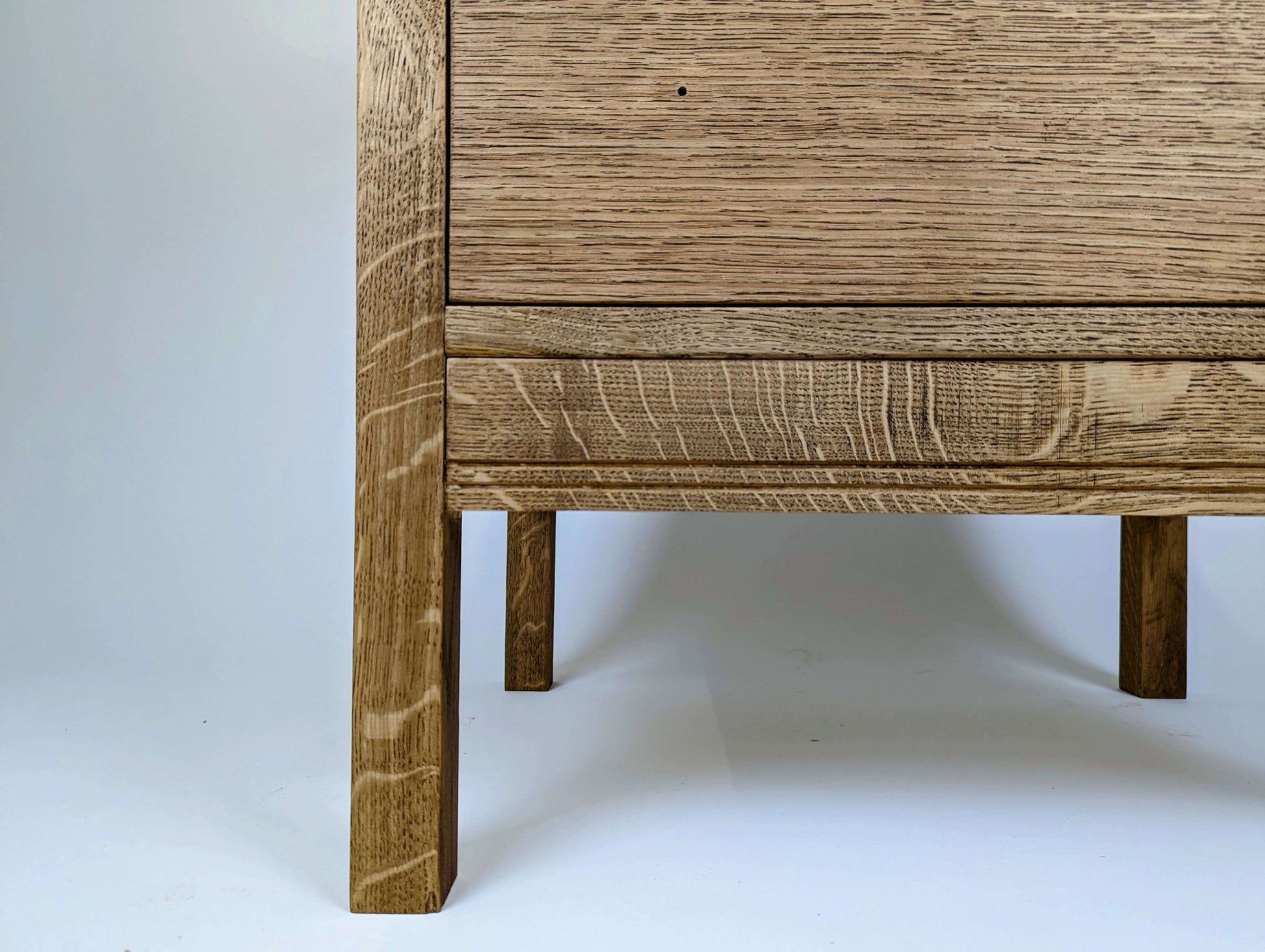 Vintage Inspired Solid Oak Bathroom Vanity Unit